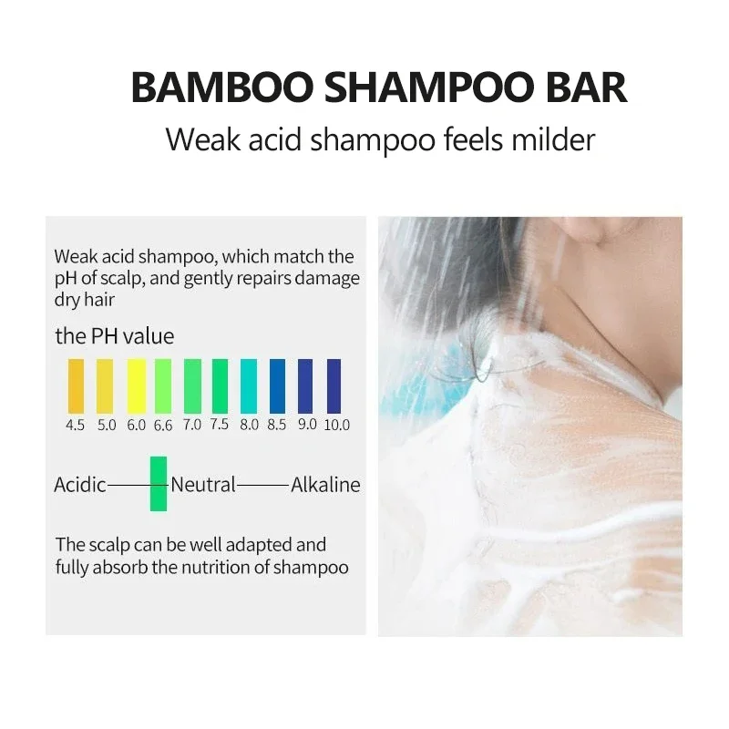 صابون الشعر بالفحم النباتي - Shampoo bar