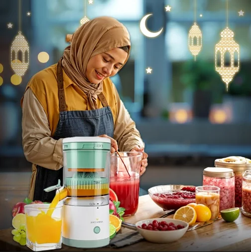 عصارة كهربائية محمولة - Portable Electric juicer