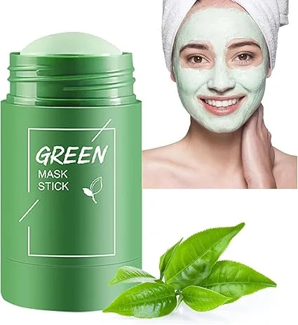 ماسك الشاي الأخضر لتنظيف البشرة - Natural clay mask