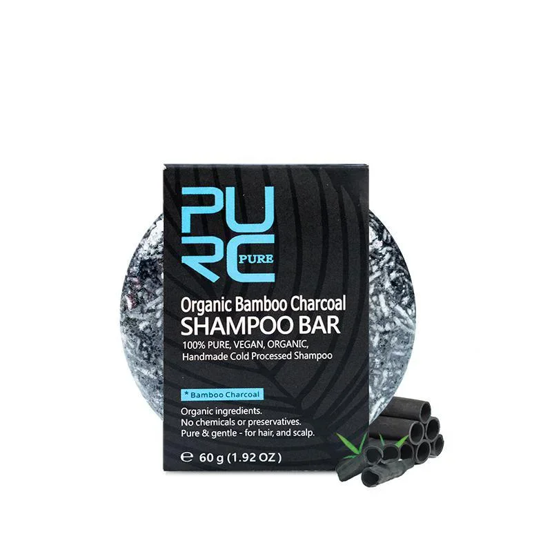 صابون الشعر بالفحم النباتي - Shampoo bar