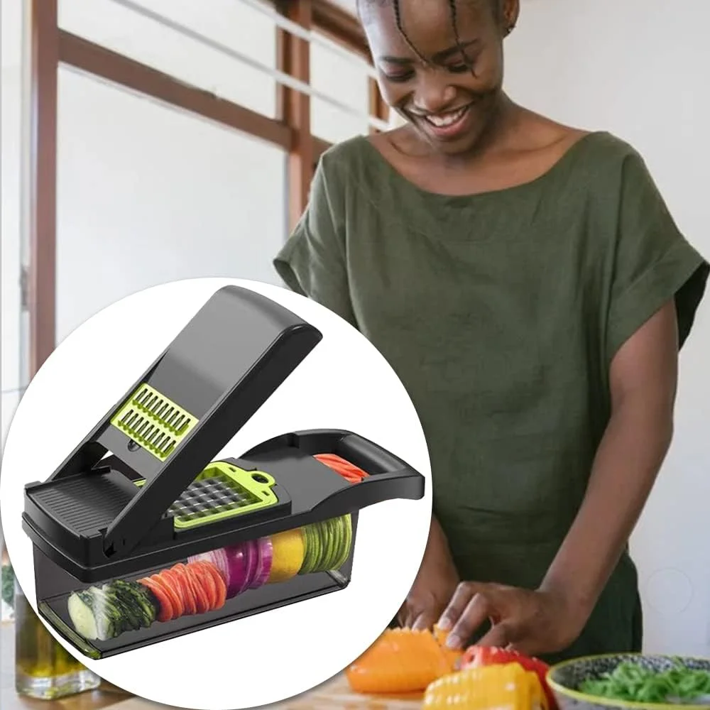 قطاعة خضروات متعددة الوظائف 12 في 1 - Multifunctional Vegetables Peeler 12in1