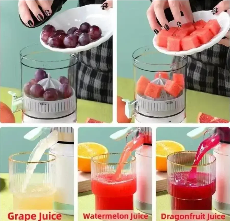 عصارة كهربائية محمولة - Portable Electric juicer