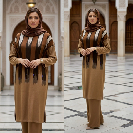 أونسومبل 2 بياس بخامة تركية✨، تصميم أنيق، وألوان هادئة تُبرز جمالك الطبيعي