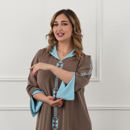 تخفيض لمدة 3 ايام فقط ✨ جلابة حرير 2025 تصميم عصري وفاخر ✨ 👗 خلي إطلالتك تبهر الجميع بكل أناقة وراحة🌟