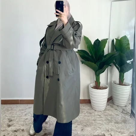 THE CLASSIC TRENCH (kaki)