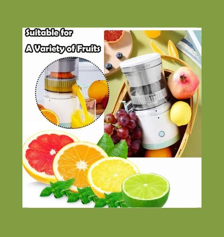 عصارة كهربائية محمولة بدون استخدام اليدين