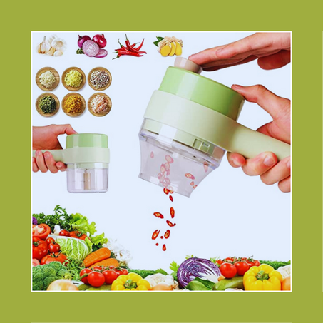 الة   Handheld Electric  لقطع الخضر والفواكه واللحم