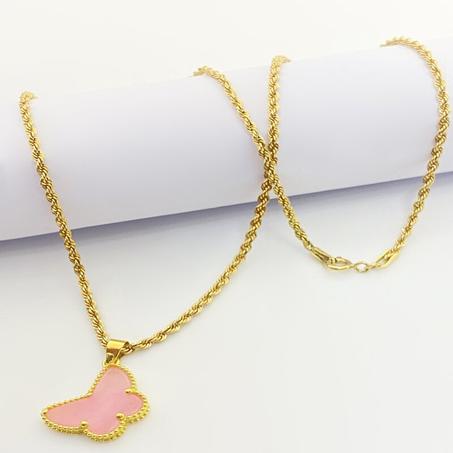 18K Butterfly Necklace