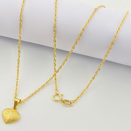 18K Heart Necklace