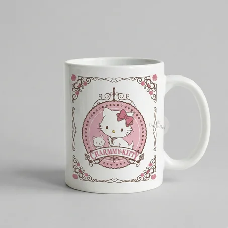 Mug "Charmmy Kitty" – Édition Vintage Coquette