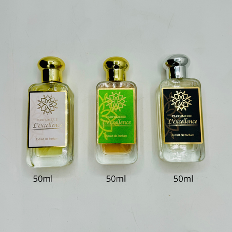 ثلاثة عطور من اختيارك