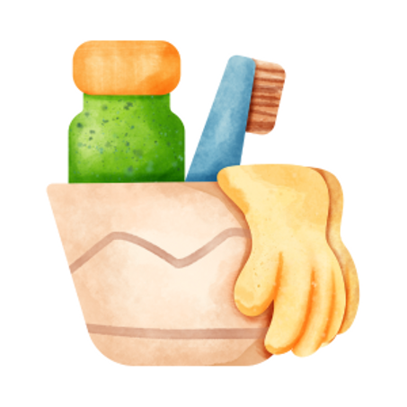 التنظيف والمنزل