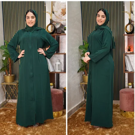 عباية نور إماراتية بالفولار توب كريب مستورد