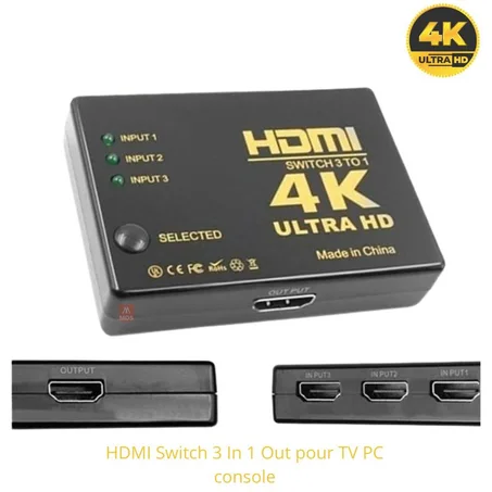 Hdmi 3in 1 out