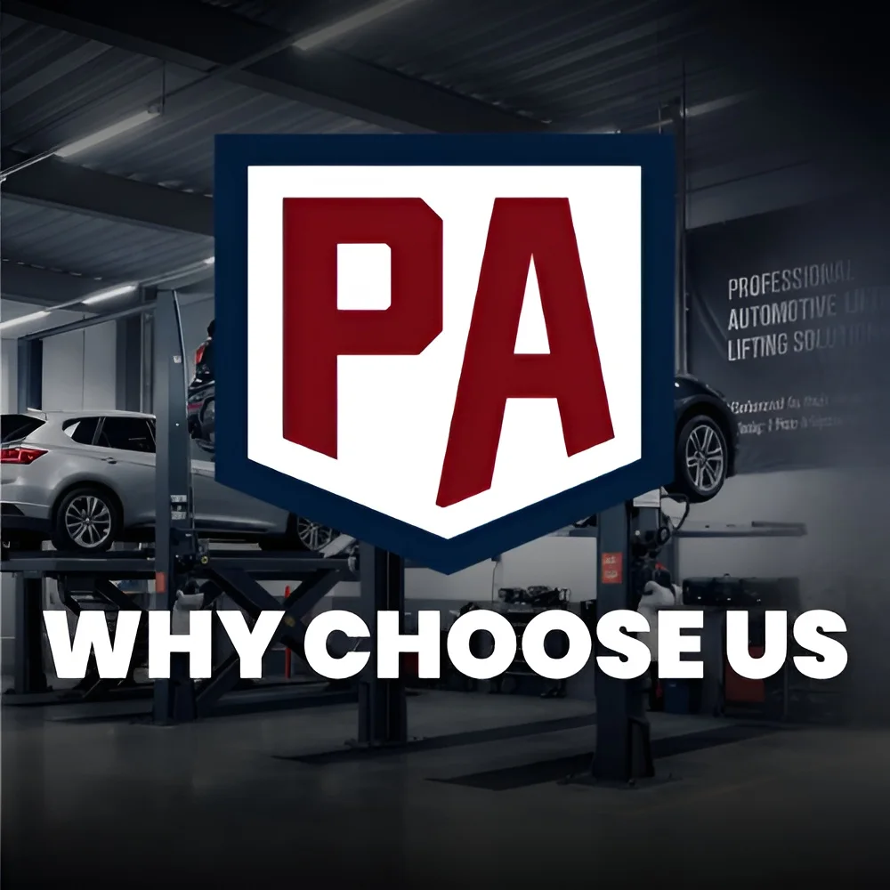 Professional auto shop with car lifts