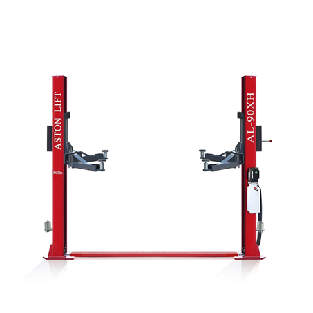 Aston 9000 lbs. 2 Post Lift Symmetric Overhead Single Point Lock Release