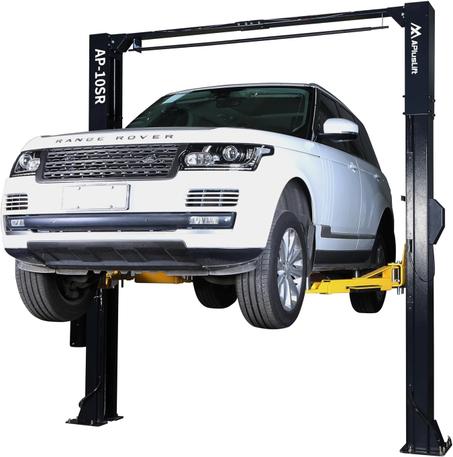 APlusLift 10,000LB 2-Post Overhead Single Release Car Lift with 3 Year Warranty - AP-10SR