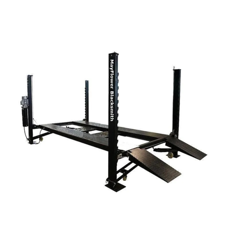 BendPak HD-9XL Ex-Wide & Long 4 Post Car Lift 9000 lb – New Gray