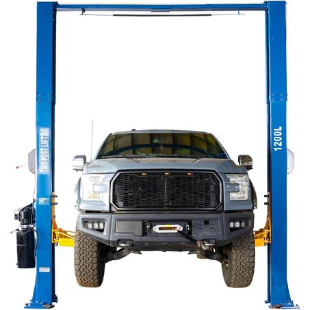 XK Two Post 1200L Car Lift 220V Overhead Auto Lift Capacity 12,000 lbs Car Vehicle Lift with12 Months Parts Replacement