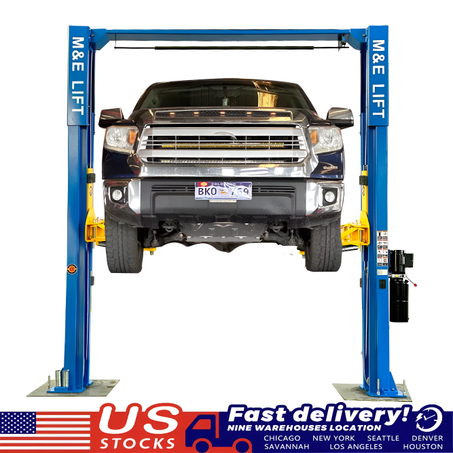 M&E 2 Post Lift 11000lbs Two Post Auto Lift Auto Truck Hoist Super Quality