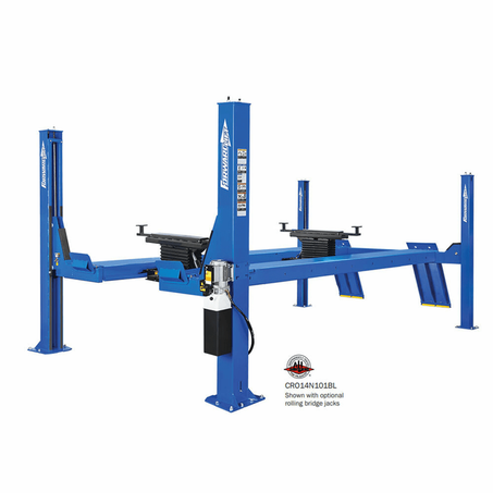 Exploring the Forward Lift CRO14 14,000 lb ALI Certified Four-Post Lift – 182.5″ Max Wheelbase