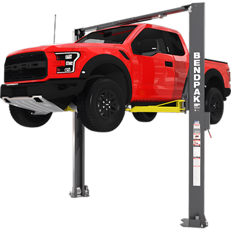 XPR-10AXLS (5175991) 10,000-lb. Capacity / Two-Post Lift / Asymmetric Clearfloor / Extra Tall