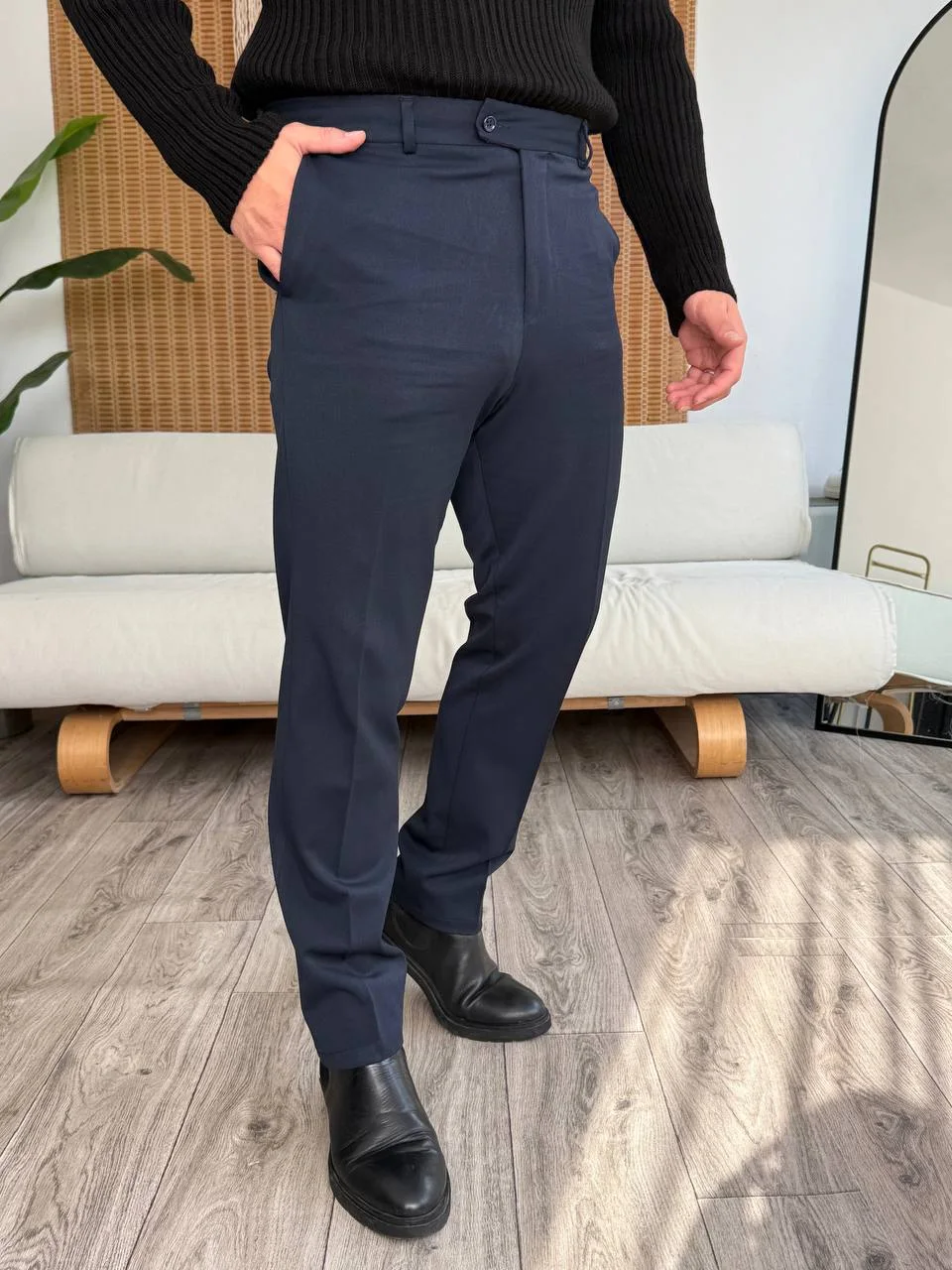 Pantalon Classique Homme – Coupe Slim Élégante & Look Premium