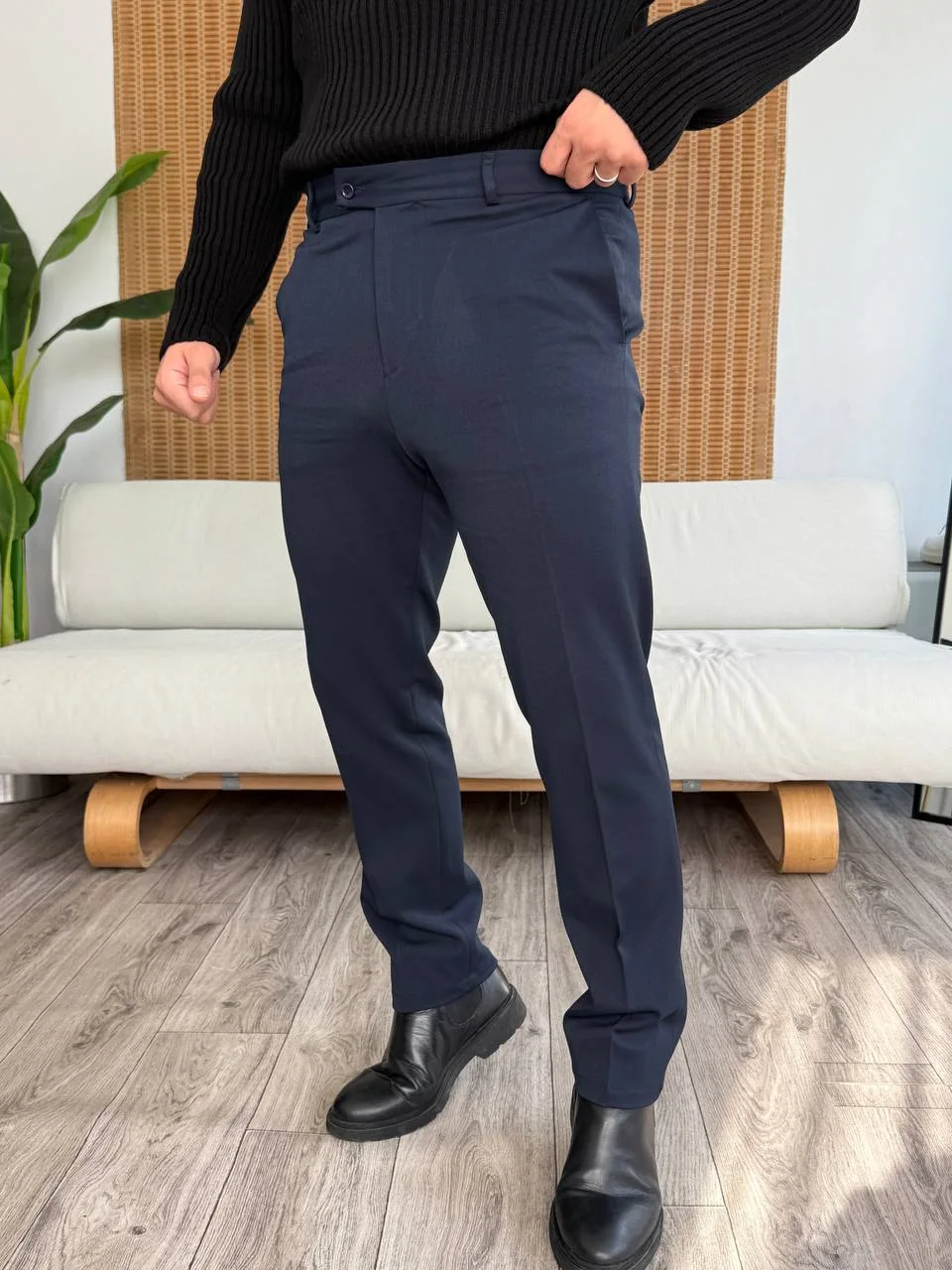 Pantalon Classique Homme – Coupe Slim Élégante & Look Premium