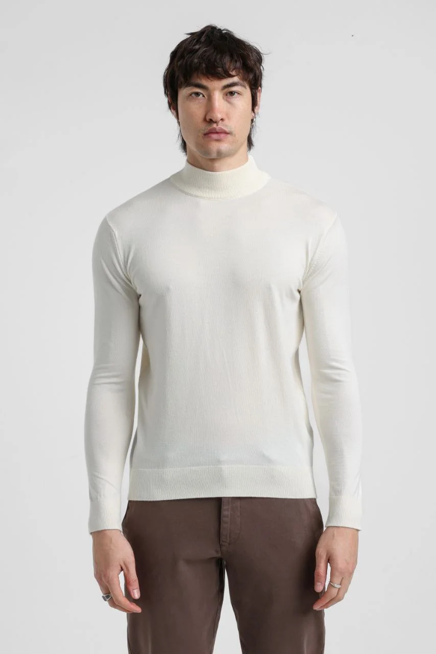 Tricot Col Roulé Homme – Élégance Classique & Style Premium