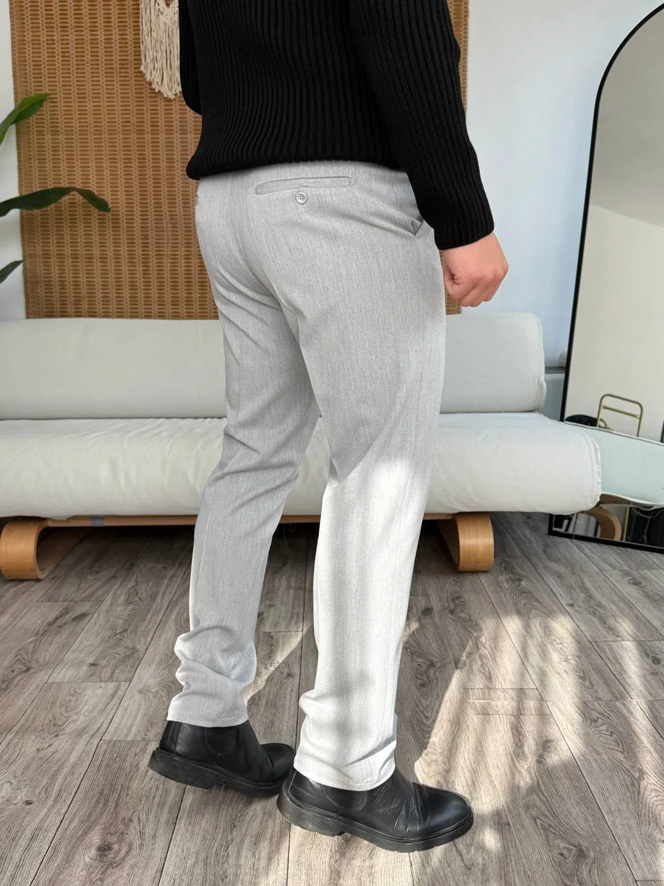 Pantalon Classique Homme – Coupe Slim Élégante & Look Premium