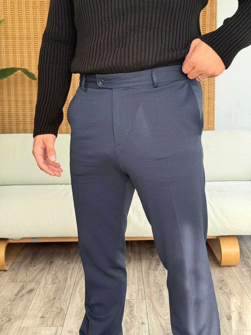 Pantalon Classique Homme – Coupe Slim Élégante & Look Premium