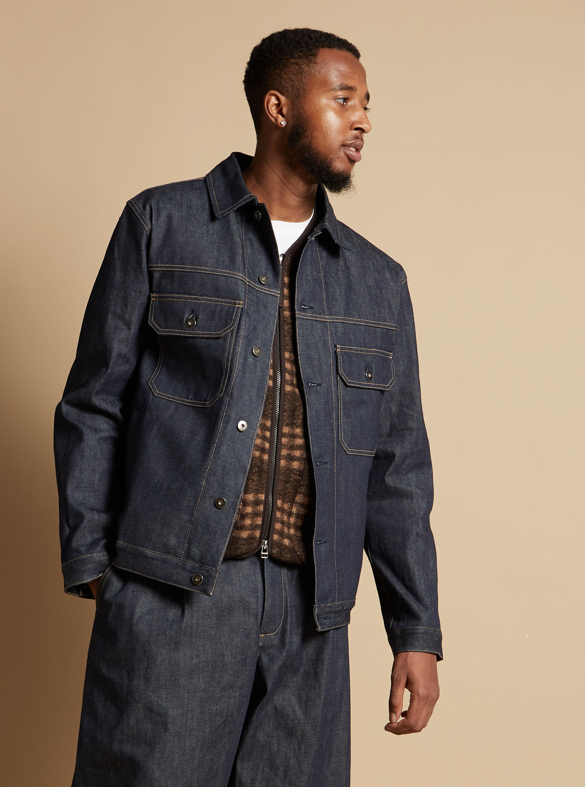Essential Denim Jacket – Bleu Classique