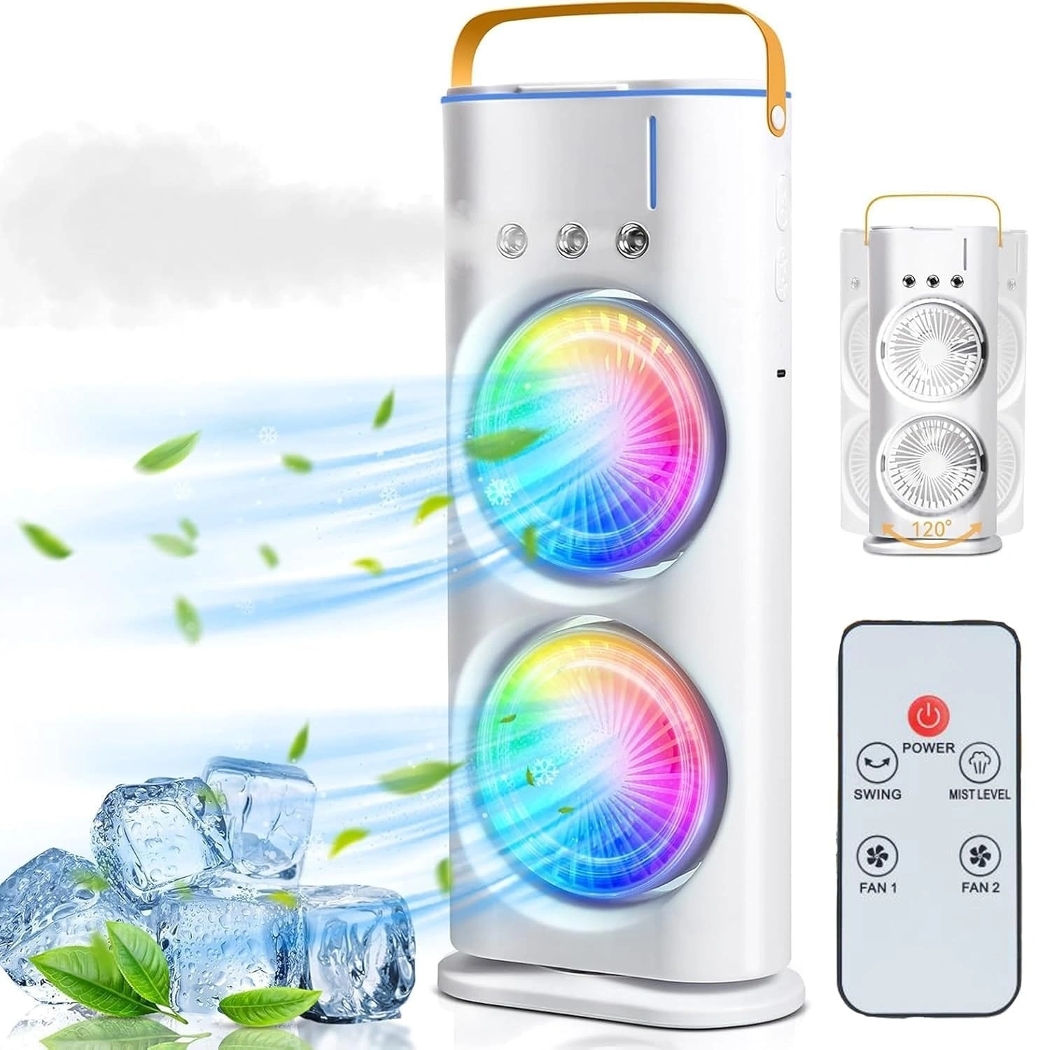 double ended spray fan
