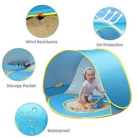 خيمة أطفال للحماية من الشمس