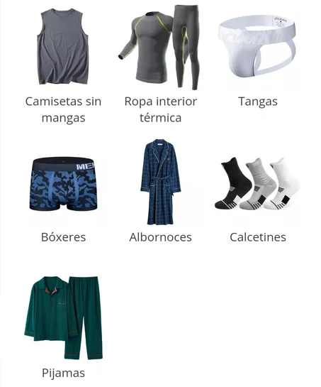 Lencería y ropa de dormir
