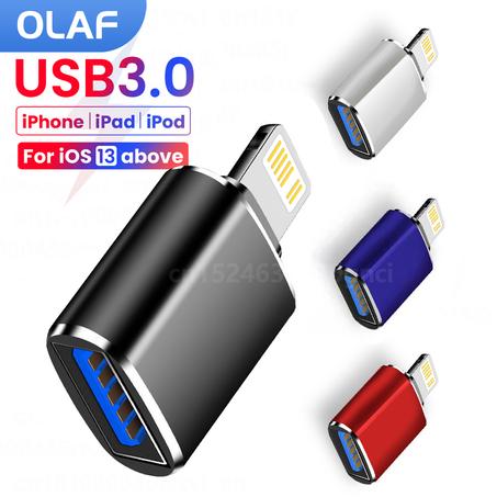 Adaptador OTG para IOS, accesorio para iPhone
