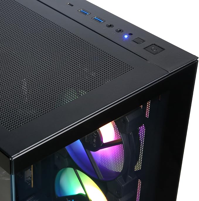 سايبر باور بي سي كمبيوتر العاب جيمر اكستريم في ار بمعالج انتل كور i5-13400F بتردد 2.5GHz وجيفورس RTX 4060 8GB وذاكرة DDR5 سعة 16GB وSSD PCIe جيل 4 سعة 1TB وواي فاي وويندوز 11 هوم (GXiVR8060A2