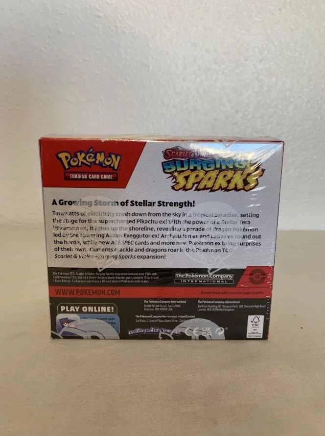 Surging Sparks Scarlet & Violet Pokemon TCG Booster Box