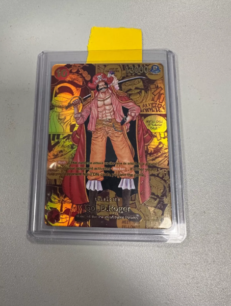 one piece trading card game Gold Roger Manga Card English