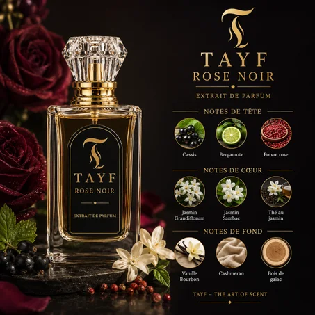 TAYF ROSE NOIR FEMME