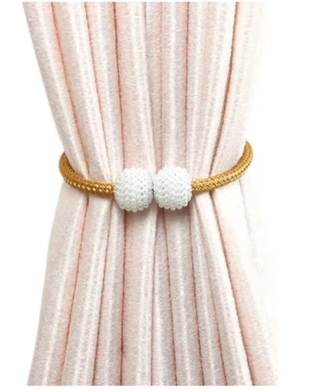 أضف لمسة من الفخامة إلى ستائرك مع مشبك الستار بحزام اللؤلؤ - ارفع ديكور منزلك الآن