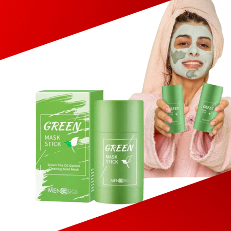 ماسك القهوة الأخضر على شكل ستيك