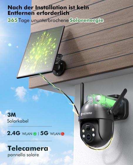 كاميرا المراقبة الشمسية: أمان ذكي بلا حدود، بطاقة الشمس