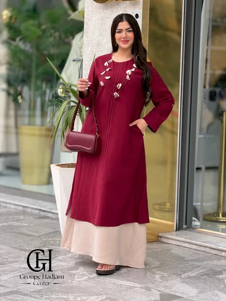 💎روب صيفي أنيق بلونين راقيين 💎