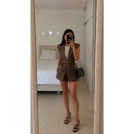 Blazer Sans Manche