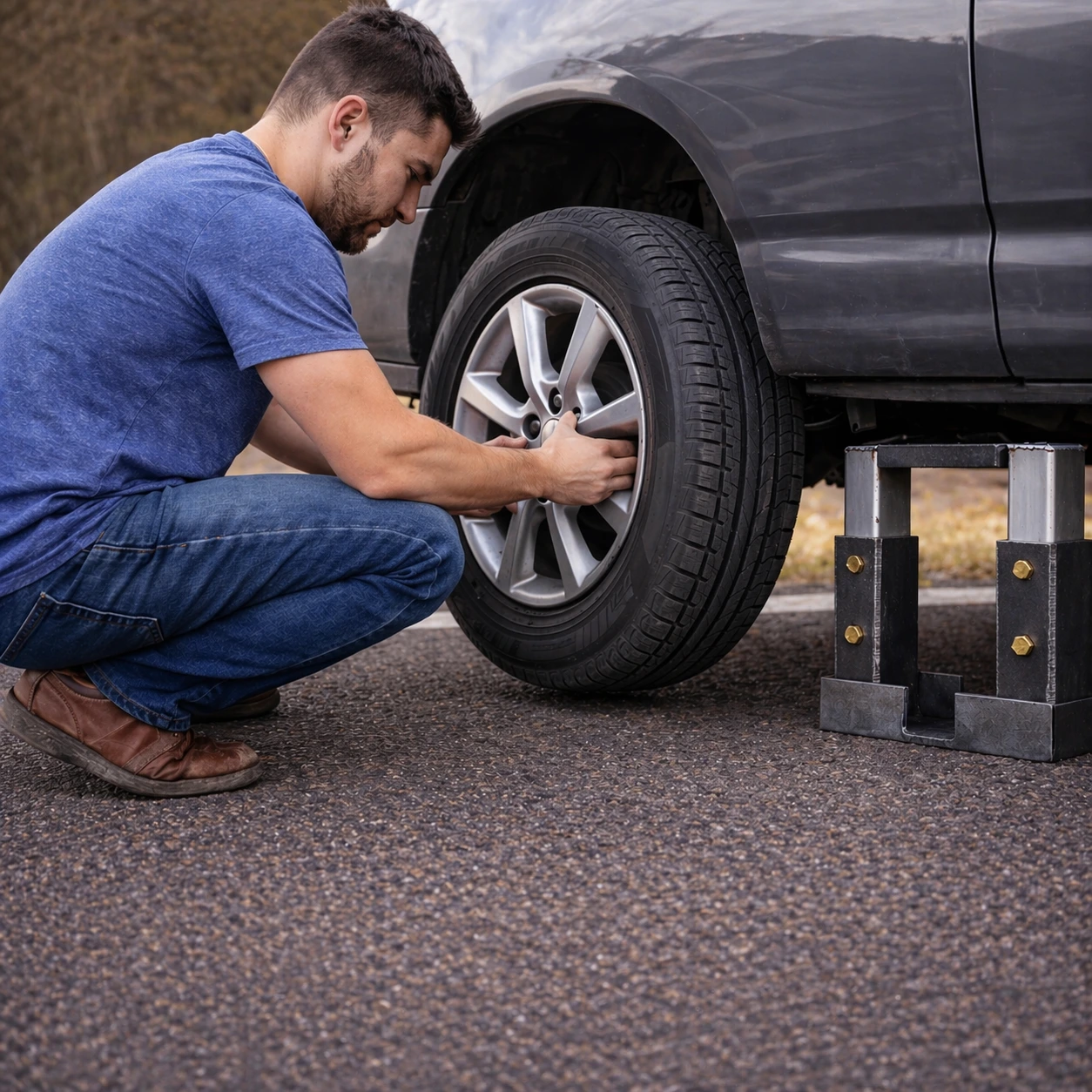 ✨ رافعة السيارة الذكية والآمنة ✨