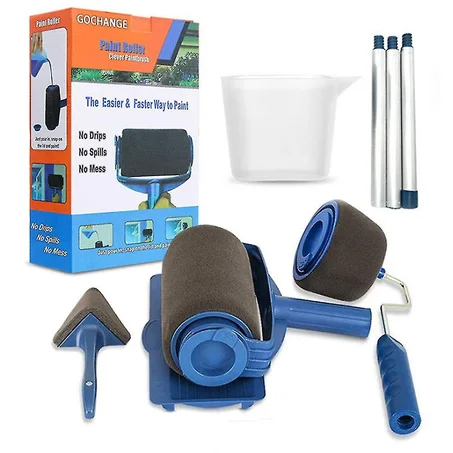 Kit de rouleau de peinture intelligent 8 pièces