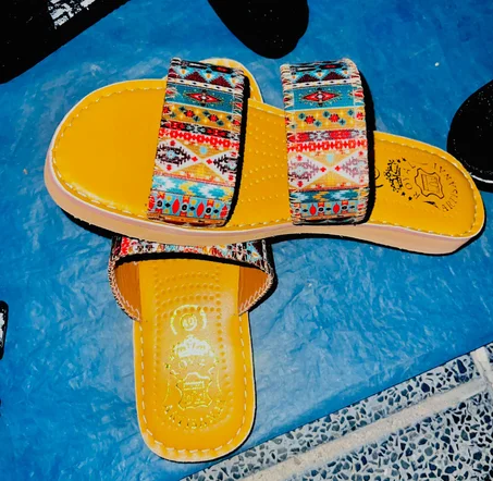 🔥 صندالة جلد أصلية 🔥