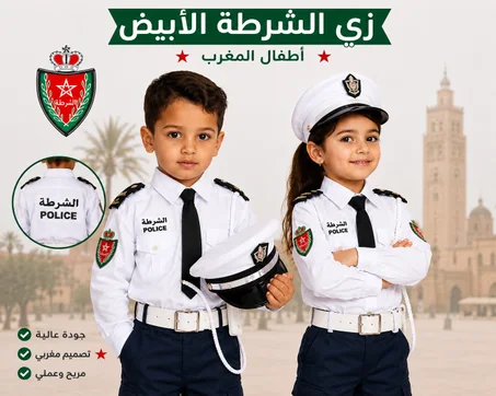 زي الشرطة الابيض