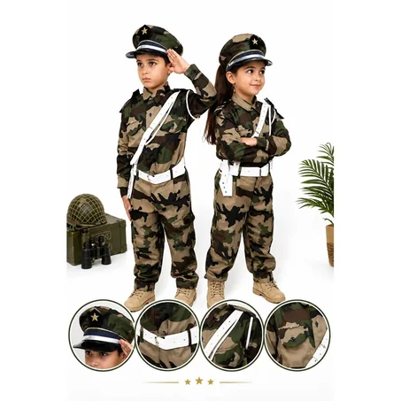 زي عسكري للاطفال